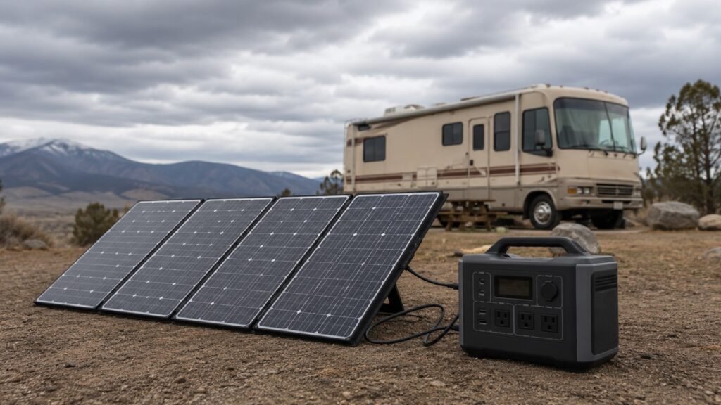 Can RV Solar Generator Work on Cloudy Days
