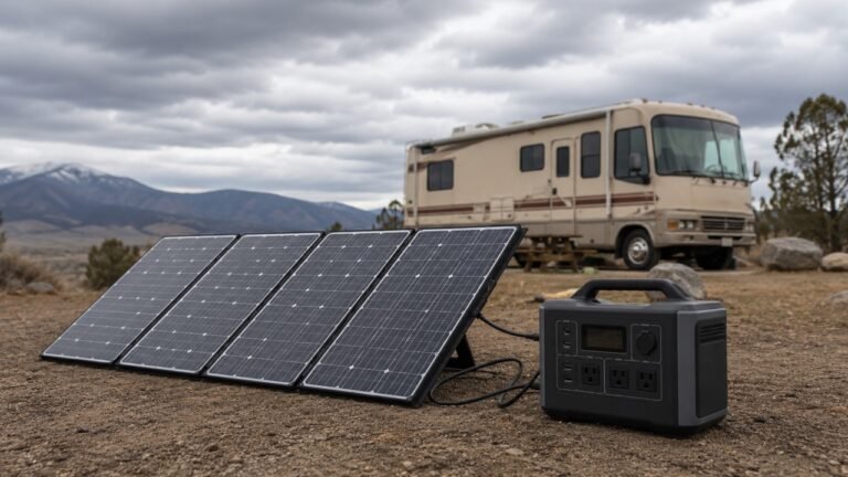 Can RV Solar Generator Work on Cloudy Days