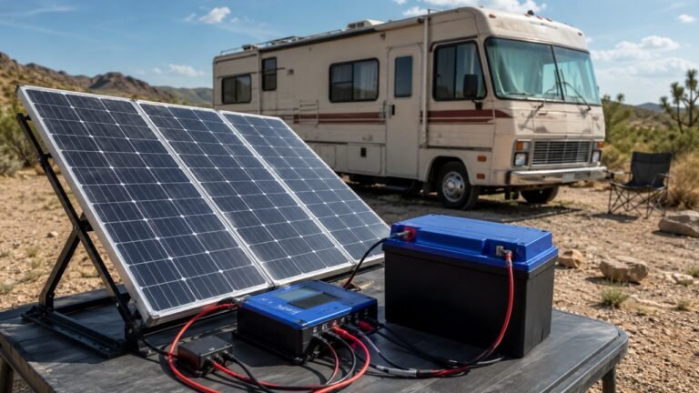 How Fast Do RV Solar Panels Charge Batteries