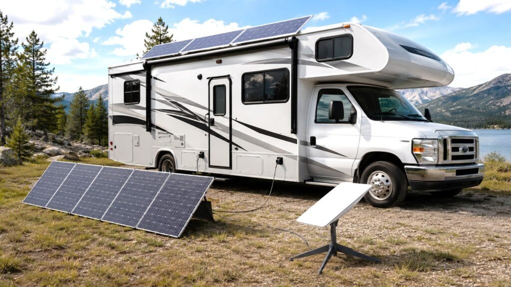 How Much Solar Power Do You Need for Starlink in an RV